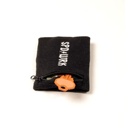 Spdwrk Zippered Wristbands (Black)
