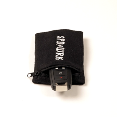 Spdwrk Zippered Wristbands (Black)