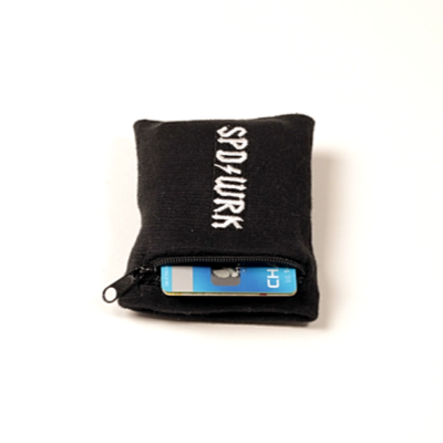 Spdwrk Zippered Wristbands (Black)